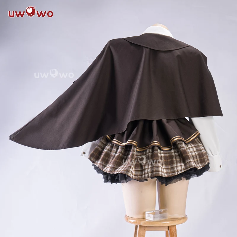 [Last Batch] S-3XL INSTOCK Uwowo Genshin Impact Lumine Detective Fanart Casual Cosplay Costume - Image 3