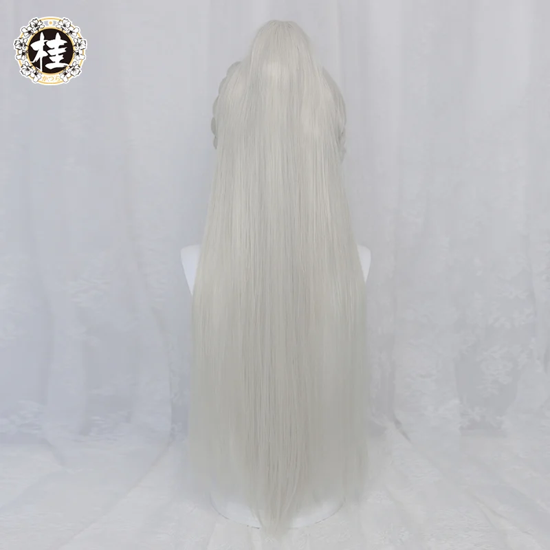Exclusive authorization Uwowo x sakiyamama: Fate/GrandOrder FGO Artoria Pendragon Alter(Lancer) Bunny Girl Ver. Cosplay Wig - Image 4