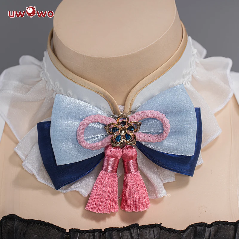【Clearance】[Last Batch]【In Stock】Uwowo Genshin Impact Fanart Ayaka Maid Dress Cosplay Costume - Image 8