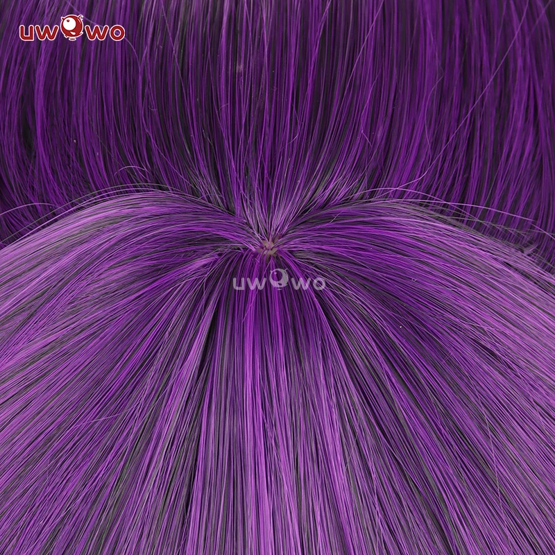 Uwowo Anime Frieren: Beyond Journey's End Fern Cosplay Wig Long Purple Hair - Image 5