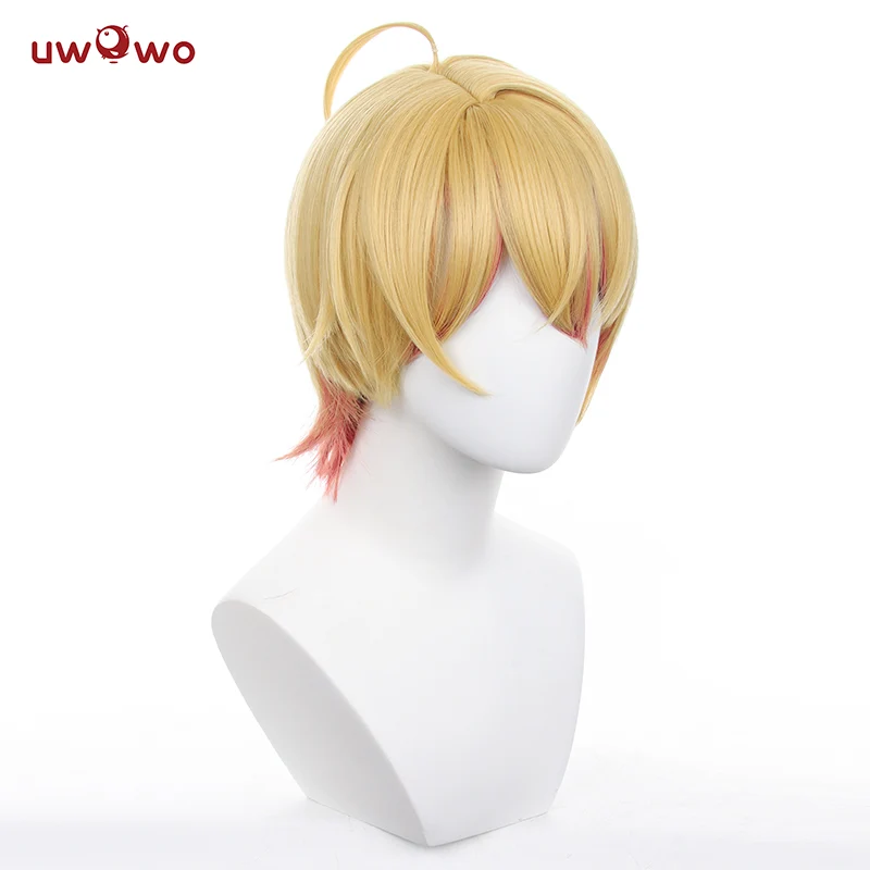 Uwowo Anime Oshi no Ko Cosplay Wig Hoshino Akuamarin Aqua Cosplay Wig Short Hair - Image 3