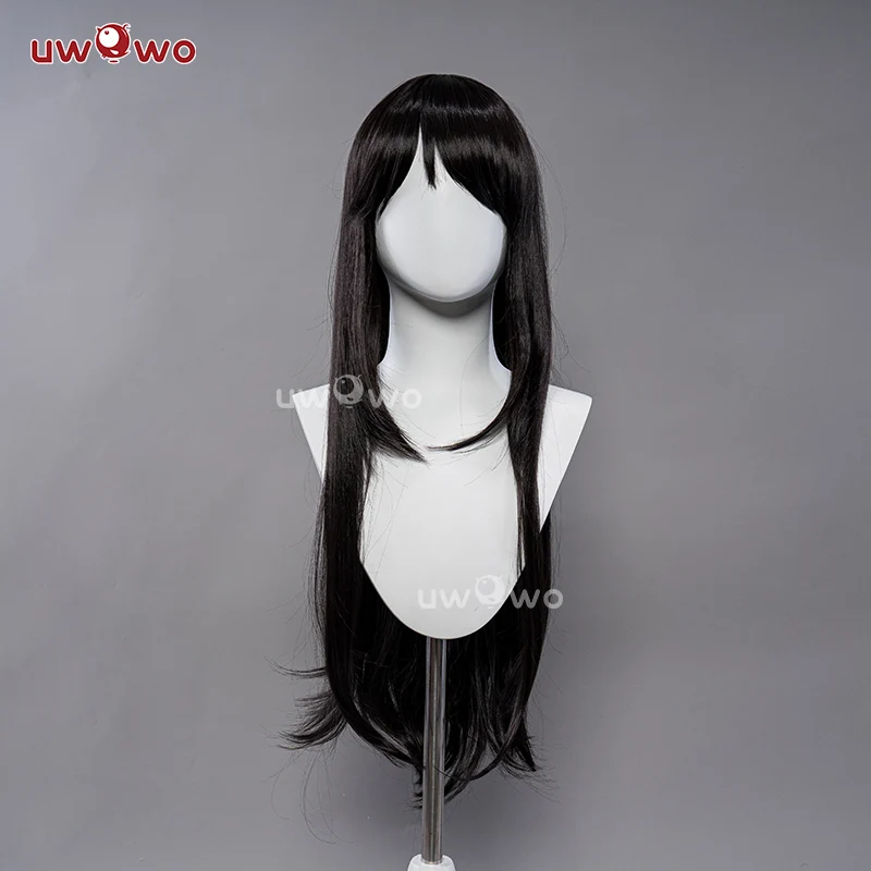 Uwowo Anime Puella Magi Madoka Magica Akemi Homura Cosplay Wig Long Black Hair - Image 2