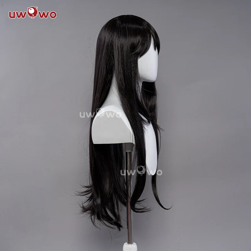 Uwowo Anime Puella Magi Madoka Magica Akemi Homura Cosplay Wig Long Black Hair - Image 4