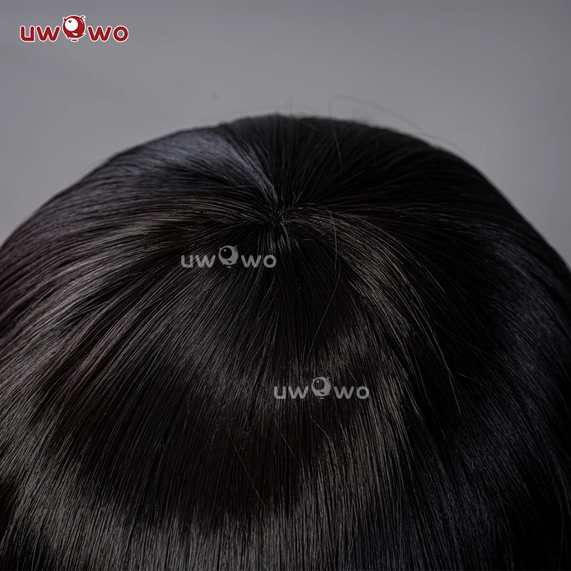 Uwowo Anime Puella Magi Madoka Magica Akemi Homura Cosplay Wig Long Black Hair - Image 5