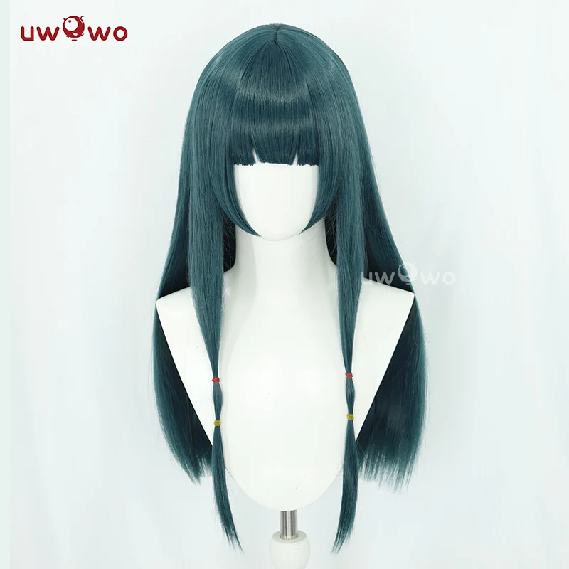 Uwowo Anime The Apothecary Diaries Maomao Dance Dress Cosplay Long Black Hair - Image 3
