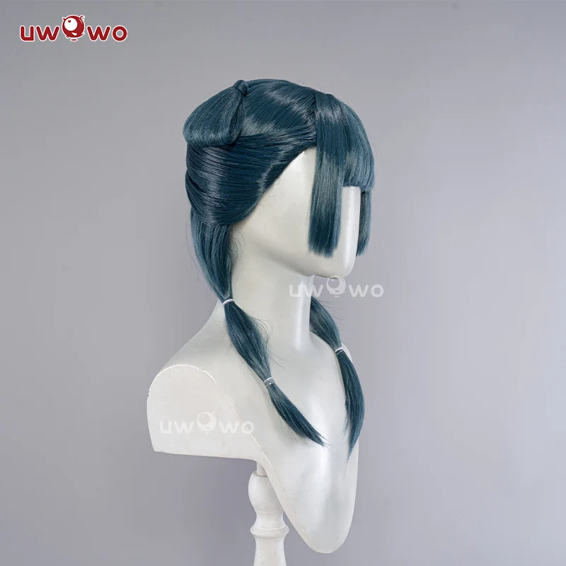 Uwowo Anime The Apothecary Diaries Maomao Garden Party Hanfu Cosplay Wig Long Green Hair - Image 3