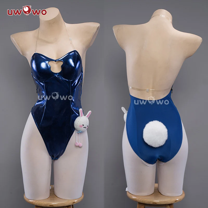 Uwowo Azur Lane Laffey II Sleepy on a Busy Day ver. Bunnysuit Cosplay Costume - Image 4