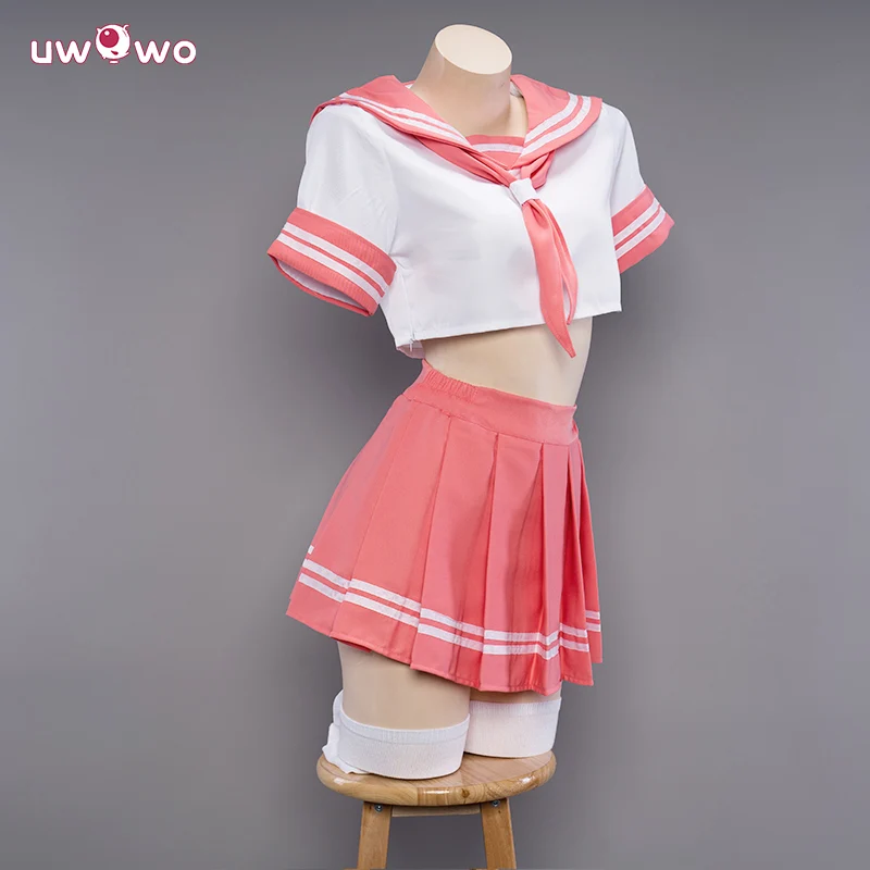 【Pre-sale】Uwowo Collab Series: FGO Fate Apocrypha Rider Astolfo Cosplay Costume JK School Uniform - Image 3
