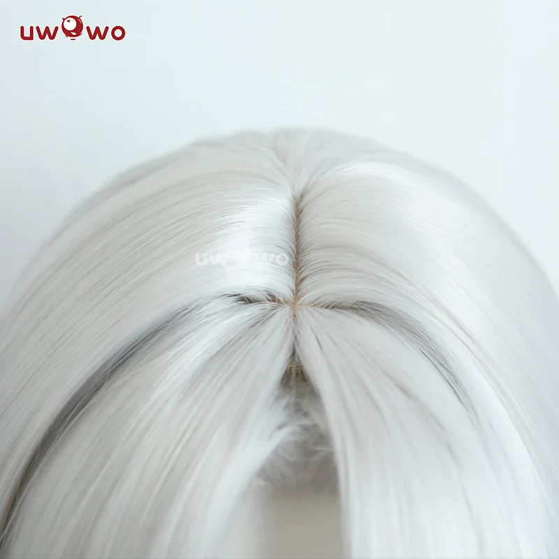 【Pre-sale】Uwowo Collab Series: Game Honkai: Star Rail Feixiao Fei Xiao Cosplay Wig Long Silver Hair - Image 5
