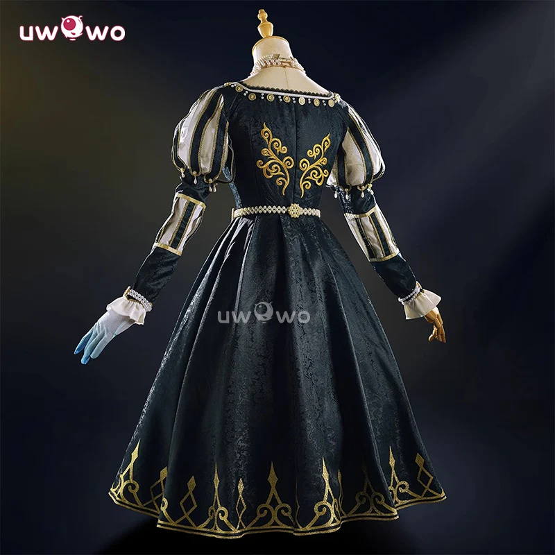 【Pre-sale】Uwowo Collab Series: Game Identity V Eternity Alice DeRoss Gold Skin Reporter Cosplay Costume - Image 3