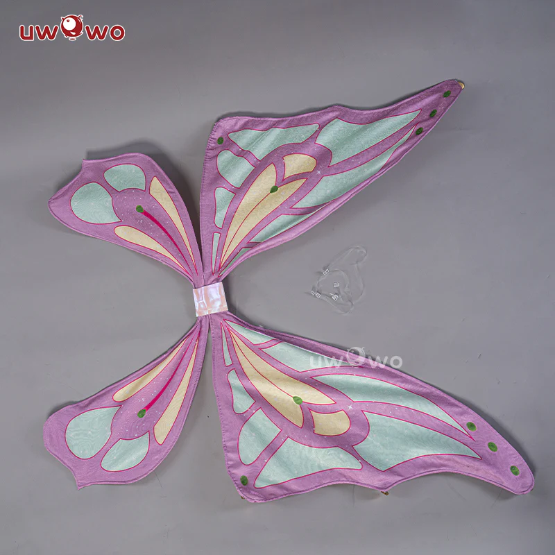 S-3XL Uwowo Flora Cosplay Princess Wings Cosplay Fairy Club Costumes - Image 9