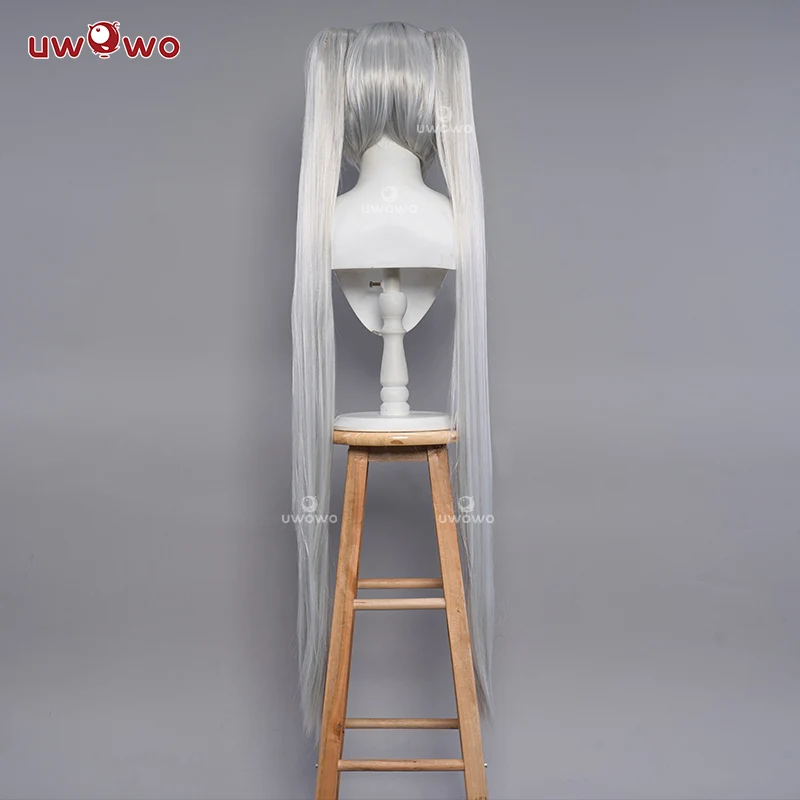Uwowo Game Azur Lane HMS Janus Cosplay Wig Little Devil Wig - Image 3