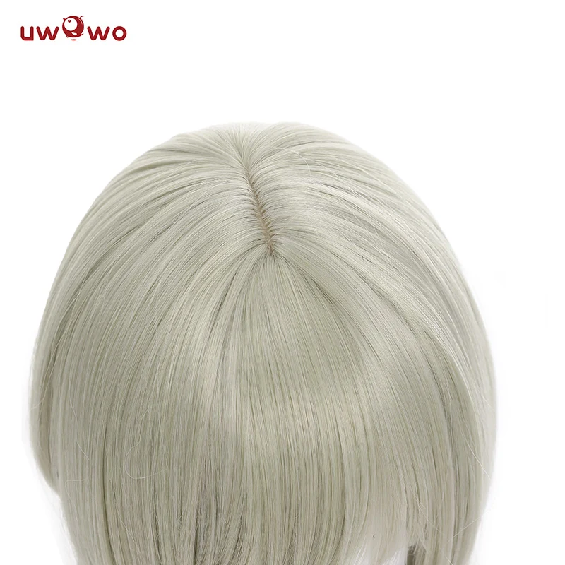 Uwowo Game Genshin Impact Inazuma Sayu Cosplay Wig Short Hair - Image 2