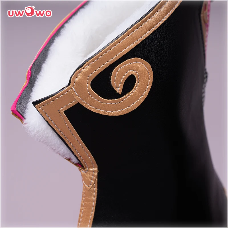 Uwowo Game Genshin Impact Yanfei Wise Innocence Cosplay Shoes - Image 4