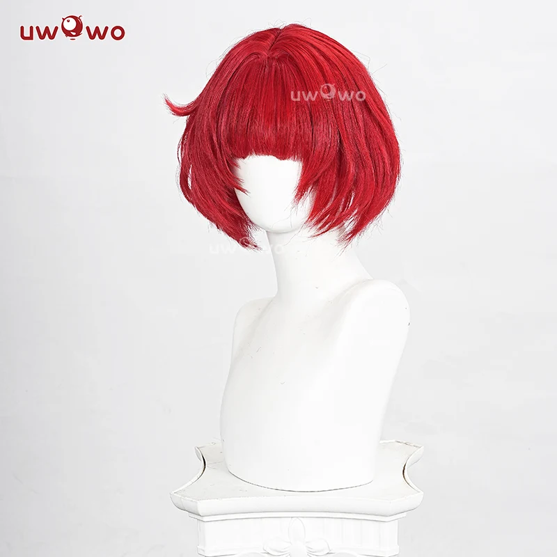 【Pre-sale】Uwowo Game Honkai Star Rail Tribbie /Trinnon /Trianne Cosplay Wig Middle Red Hair - Image 5