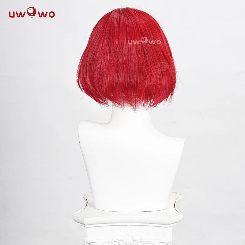 【Pre-sale】Uwowo Game Honkai Star Rail Tribbie /Trinnon /Trianne Cosplay Wig Middle Red Hair - Image 7