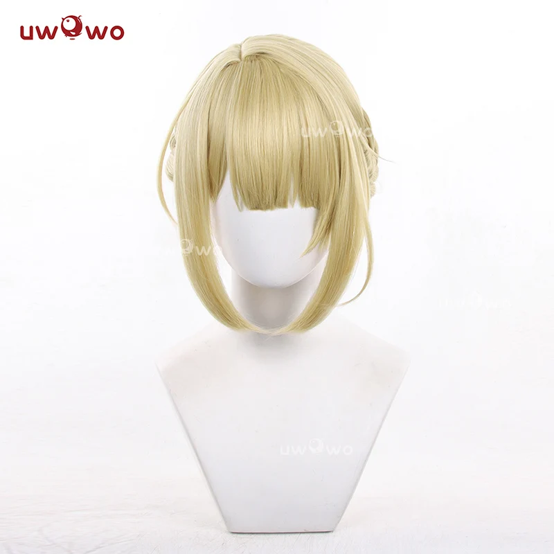 【Pre-sale】Uwowo Game Zenless Zone Zero Evelyn Chevalier Cosplay Wig Long Yellow Hair - Image 2