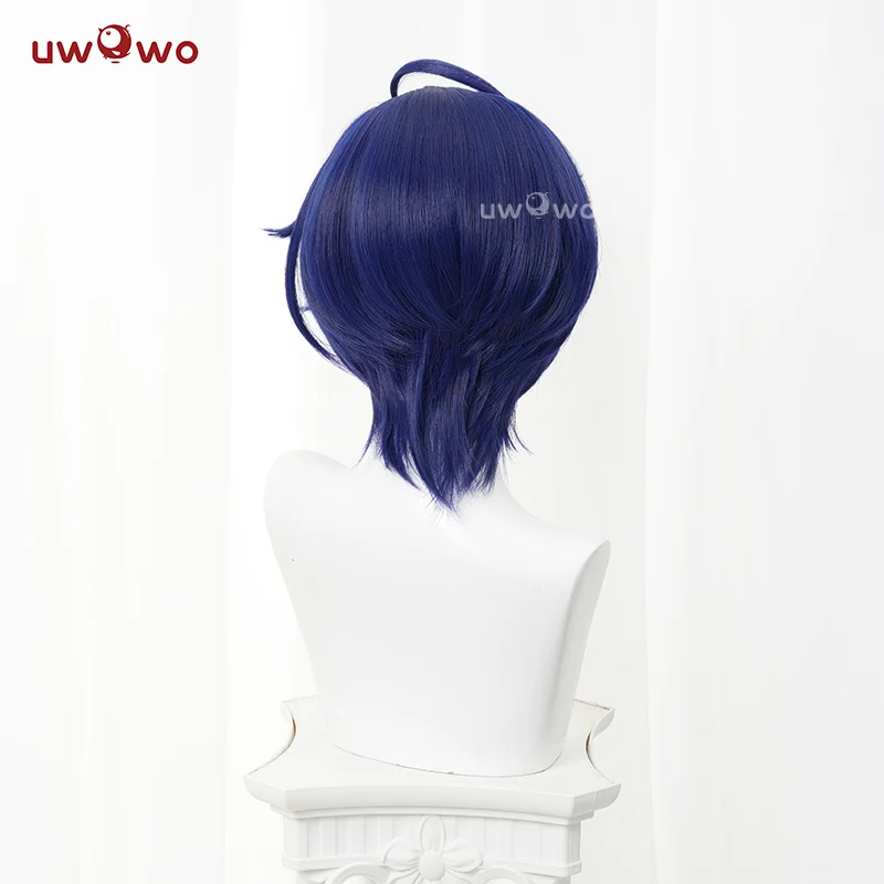 Uwowo Game Zenless Zone Zero/ZZZ Belle Cosplay Wig Short Grey Hair - Image 4