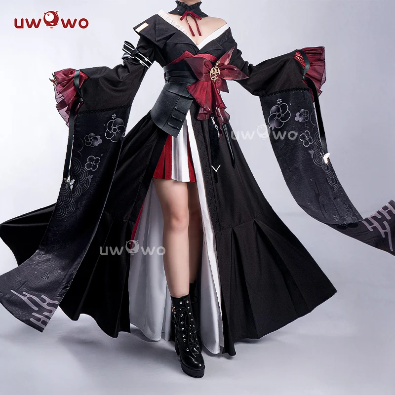 [Last Batch] INSTOCK Uwowo Genshin Impact Baal Raiden Shogun Detective Fanart Casual Cosplay Costume S-3XL - Image 2