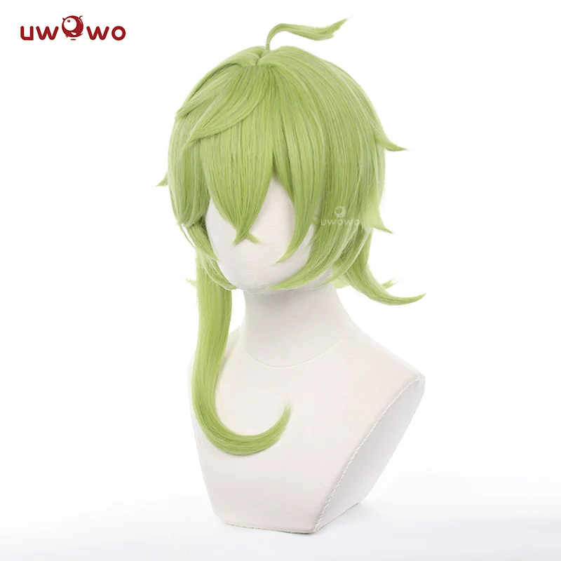 Uwowo Genshin Impact: Collei Girl Sumeru Dendro Avidya Forest Ranger Trainee Cosplay Wig Collei Wig - Image 4