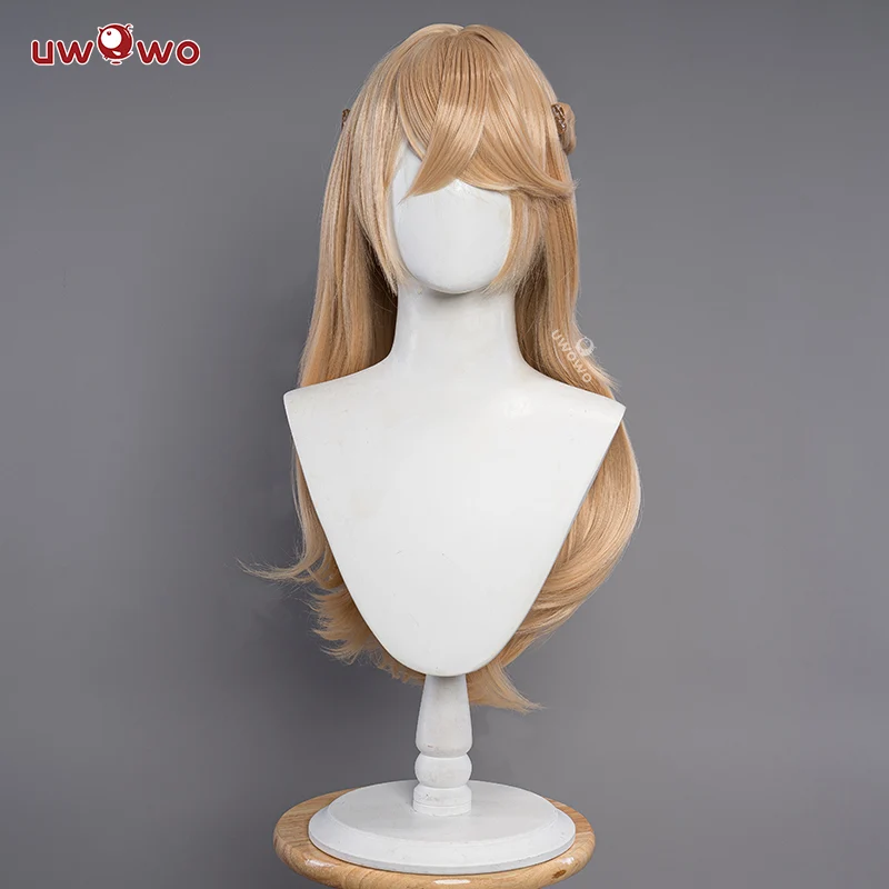 Uwowo Genshin Impact: Fischl  Wig Amy Gothic Electro New Skin Mondstadt Cosplay Wig Long Hair - Image 3