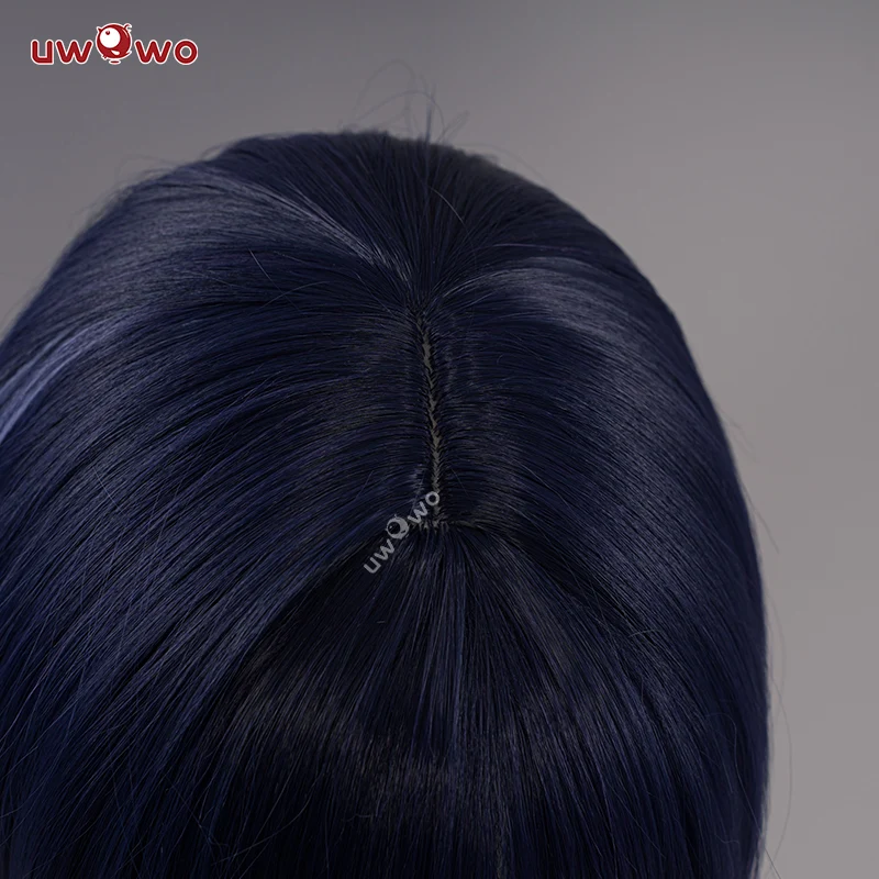 【Pre-sale】Uwowo Genshin Impact Wanderer Scaramouche Sumeru Anemo Cosplay Wig Short Hair - Image 5