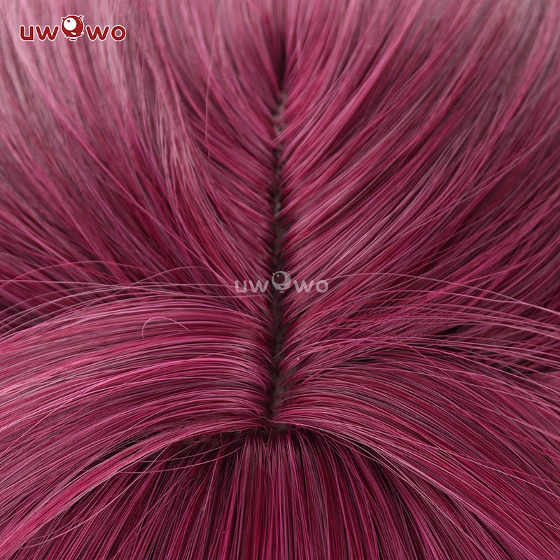 Uwowo Honkai Star Rail Cosplay Wig Kafka Cosplay Wig Red Purple Long Hair - Image 3