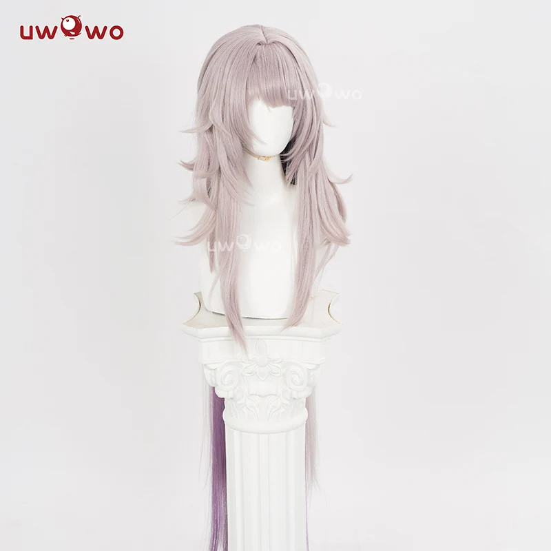 【Pre-sale】Uwowo Honkai Star Rail The Herta Witch Cosplay Wig Long Light Purple Hair - Image 4