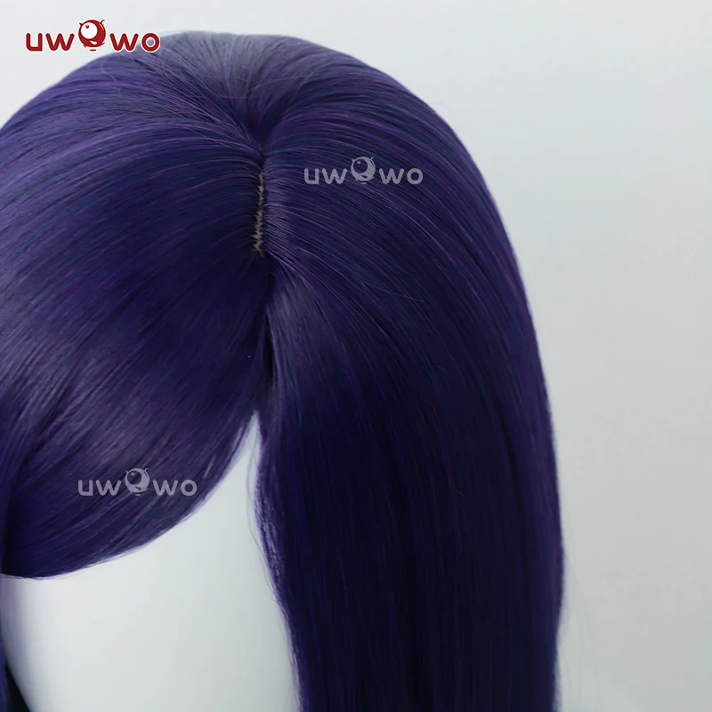 【Pre-sale】Uwowo LOL Caitlyn Arcane Commander Cosplay Wig Middle Purple Hair - Image 4