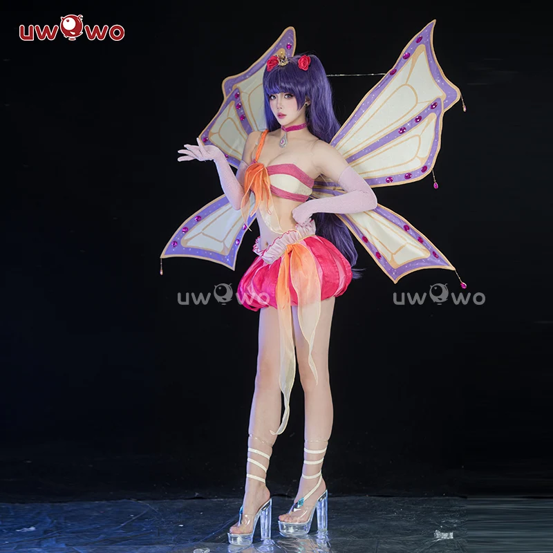 [Last Batch]【In Stock】Uwowo Princess Cosplay  Season 3 Musaa Dress Costume Wings - Image 3