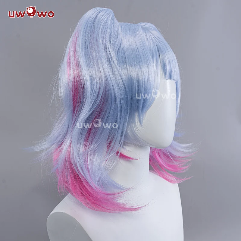 Uwowo V Singer Rabbit Hole Bunny Cosplay Wig With Ponytails - Image 2