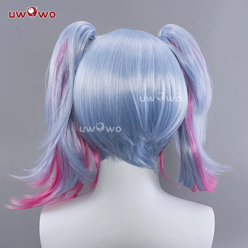 Uwowo V Singer Rabbit Hole Bunny Cosplay Wig With Ponytails - Image 3
