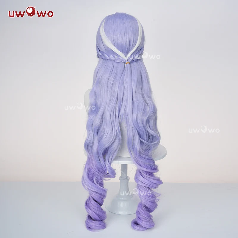 【Pre-sale】Uwowo Zenless Zone Zero ZZZ Vivian Cosplay Wig Long Purple Hair - Image 4