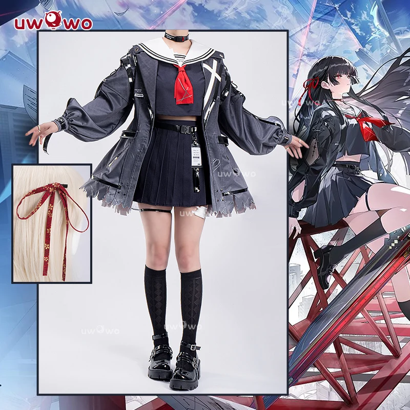Uwowo Wuthering Waves Chisa Cosplay Costume S-3XL - Image 2