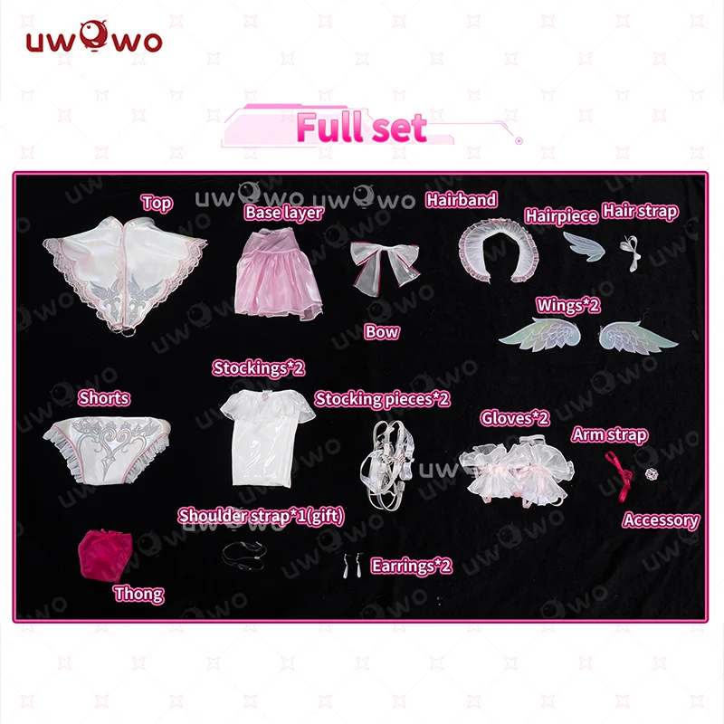 JUL PRESALE Uwowo Game NIKKE Dorothy Angelic Maid Fanart Cosplay Costume S-3XL - Image 6