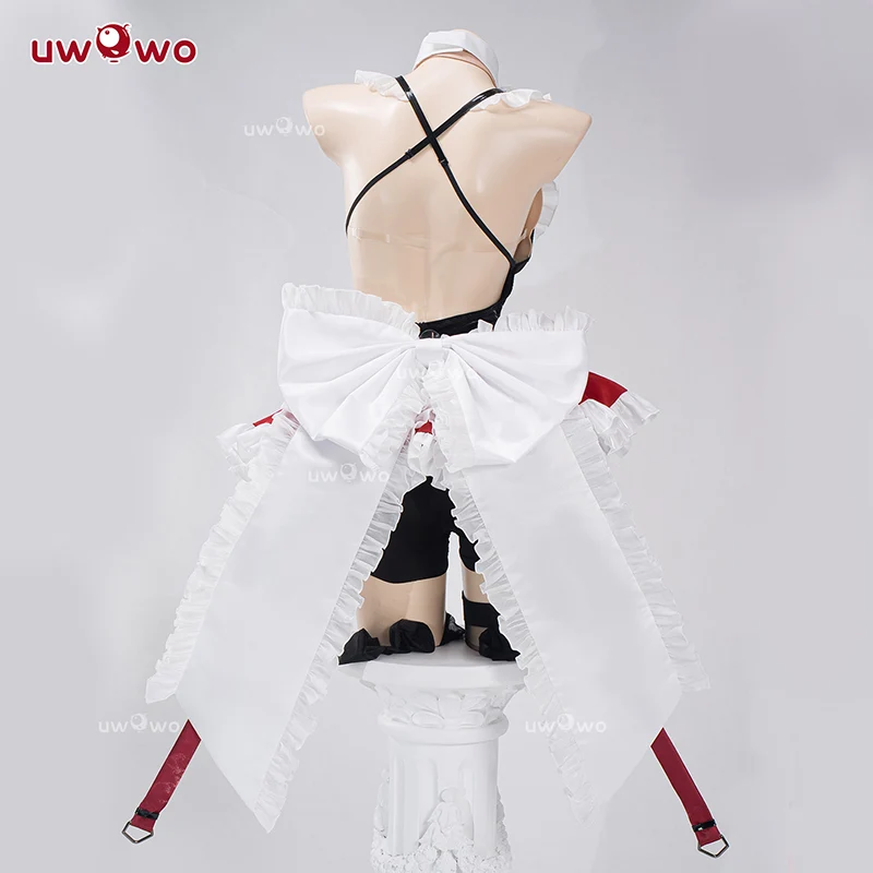 JUL PRESALE Uwowo Game NIKKE Rapi Café Maid Cosplay Costume - Image 4