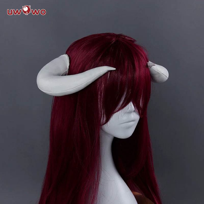 INSTOCK S-3XL Uwowo Anime Overlord Albedo Cosplay Plus Size White Dress Costume - Image 6