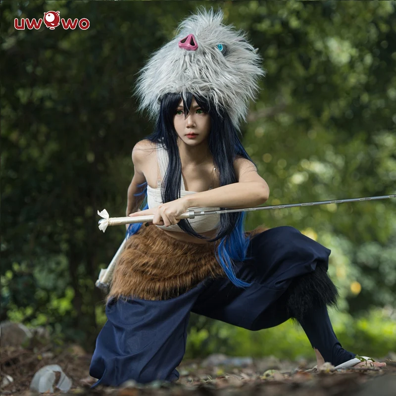 Uwowo Anime Cosplay Hashibira Inosuke Female Halloween Costume - Image 6