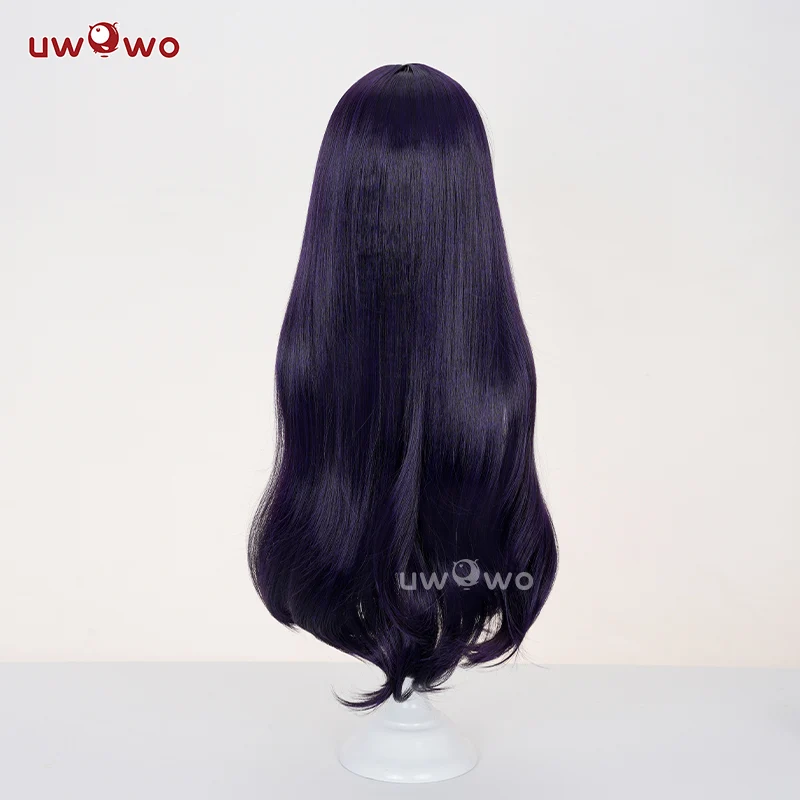 Uwowo Anime My Dress-Up Darling S2 Marin Kitagawa Black Bunny Suit Cosplay Wig Long Purple Hair - Image 5