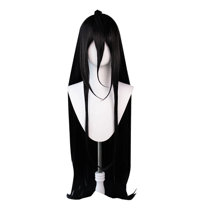 Uwowo Anime Overlord Albedo Cosplay Wig 120cm Deep Purple Long Hair - Image 5