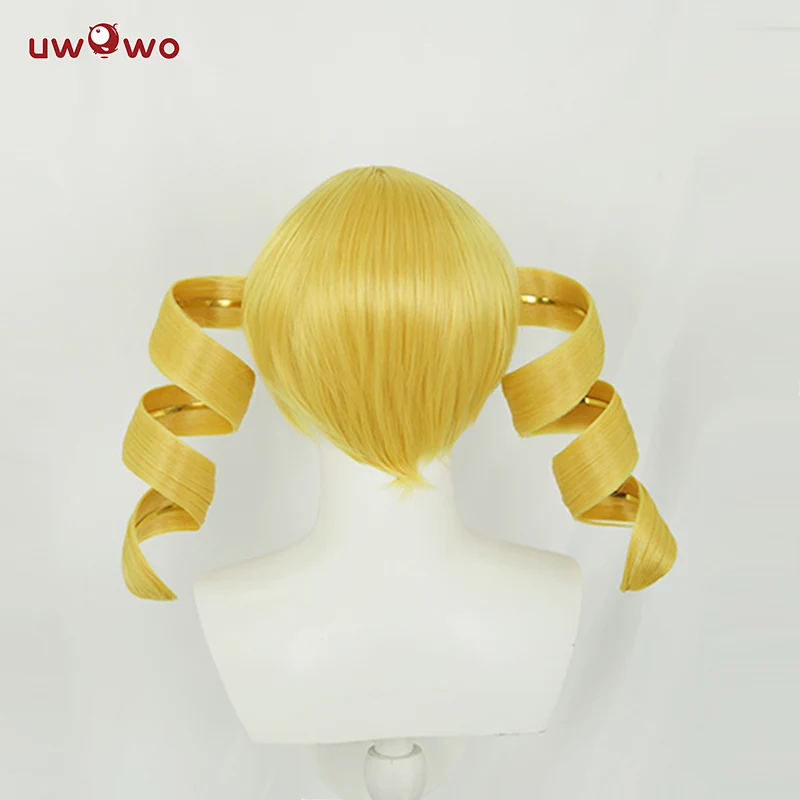 Uwowo  Anime Puella Magi Madoka Magica Tomoe Mami Cospaly Wig - Image 4