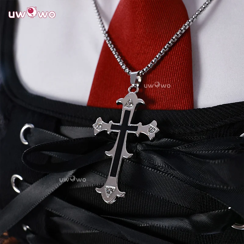 Uwowo Collab Serie: Anime Death Note Misa JK Dress School Cosplay Costume - Image 5