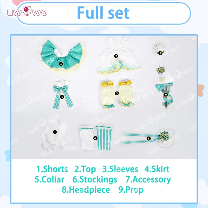 Uwowo Collab Series: Love Live! Kotori Minami Snowman School Idol Festival Cosplay Costume - Image 5