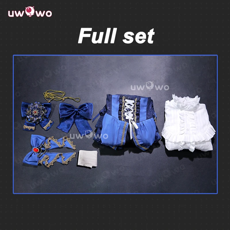 Uwowo Collab Series: Anime 86 - Eight Six Vladilena Milizé Lena Afternoon Tea Cosplay Costume S-3XL - Image 5
