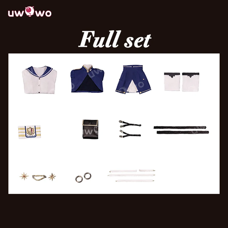 Uwowo Collab Series: Anime 86 - Eight Six Vladilena Milizé Lena Cosplay Costume S-XL - Image 5