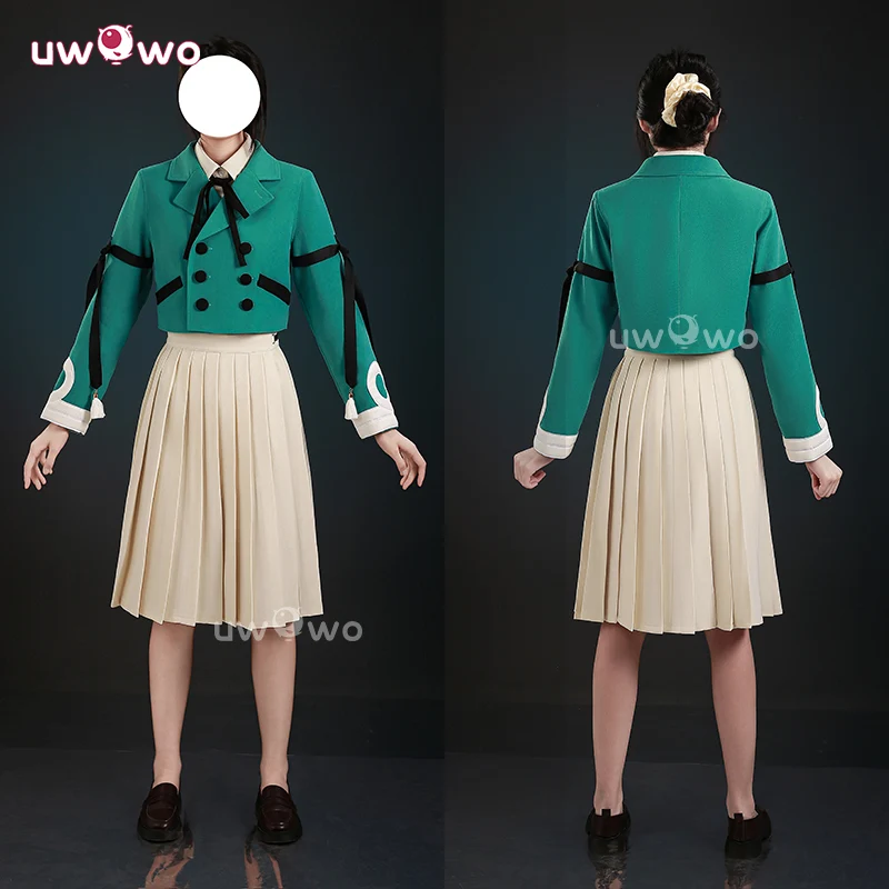 Uwowo Collab Series: Anime Coco/Tetia/Riche/Onma School Uniform Anniversary Cosplay Costume XS-2XL - Image 2
