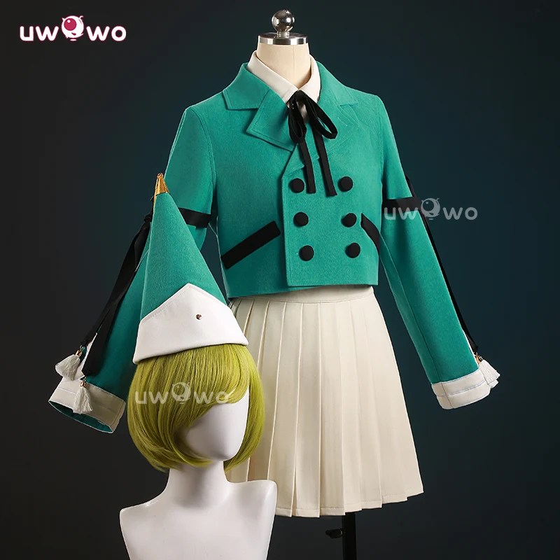 Uwowo Collab Series: Anime Coco/Tetia/Riche/Onma School Uniform Anniversary Cosplay Costume XS-2XL - Image 6