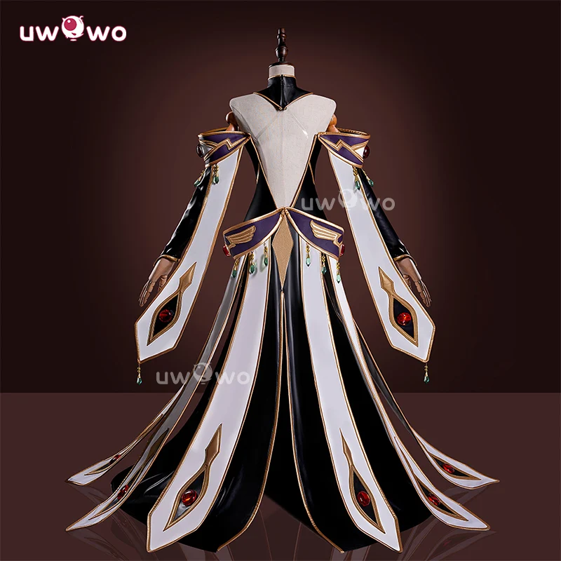 Uwowo Collab Series Anime Code Geass: C.C. CC Empress Ver. Cosplay Costume - Image 4