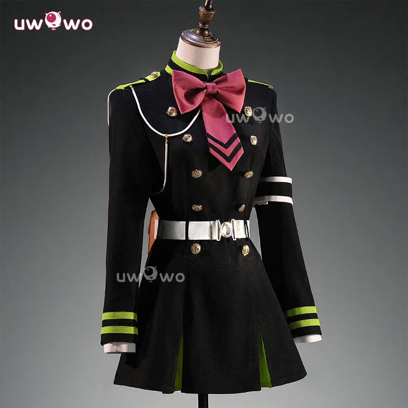 Uwowo Collab Series: Anime Shinoa Hiragi Seraph of the End Cosplay Costume S-XL