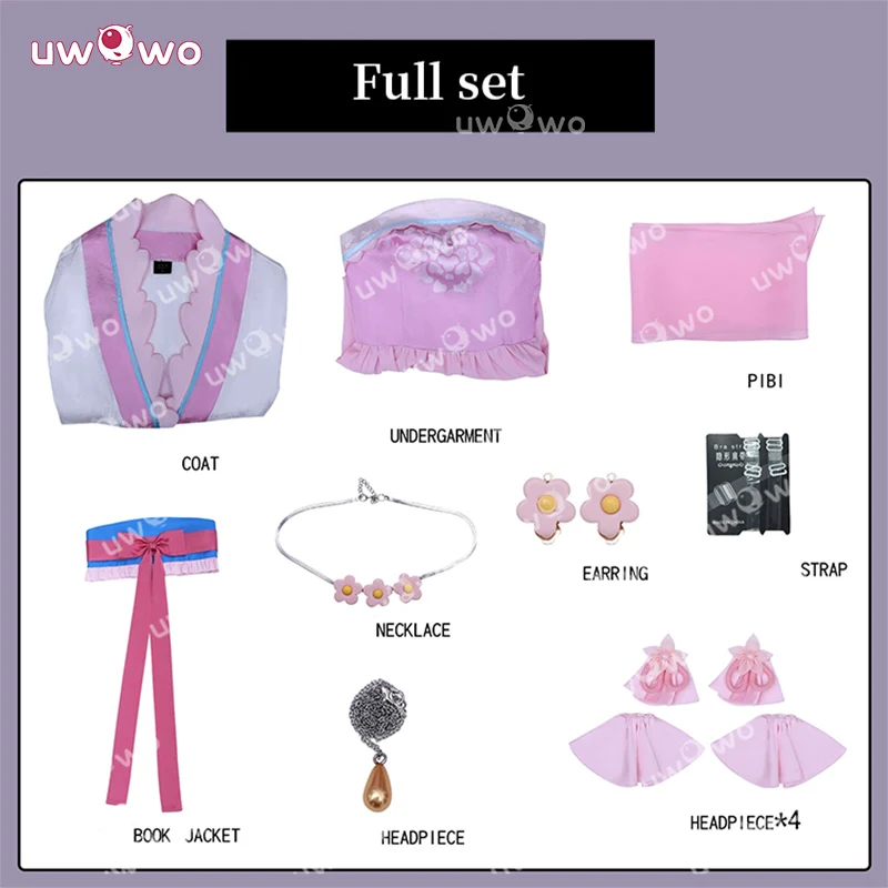 Uwowo Collab Series: Anime The Apothecary Diaries Lishu Hanfu Cosplay Costume XS-3XL - Image 5